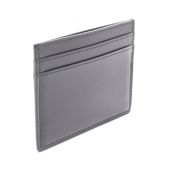 SAINT LAURENT Black Leather Card Holder - Picture 2 of 4